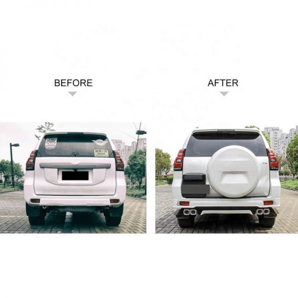 Bumper Lip Spoiler For 2019 Toyota Prado - 04